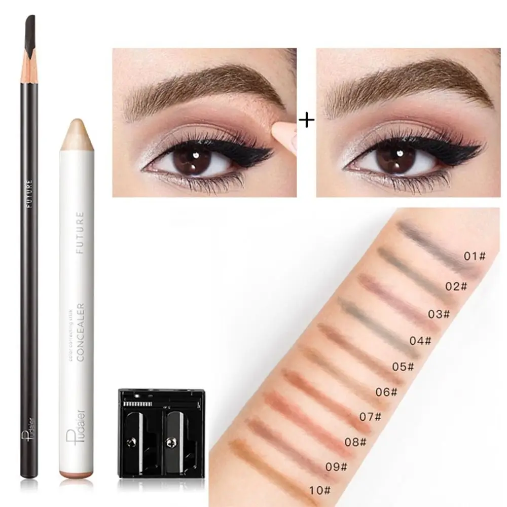 

for Beginners with Sharpener Fog Eyebrow Hard Eyebrow Pencil Eye Brow Tint Concealer Fixing Pen Permanent Tattoo Pen