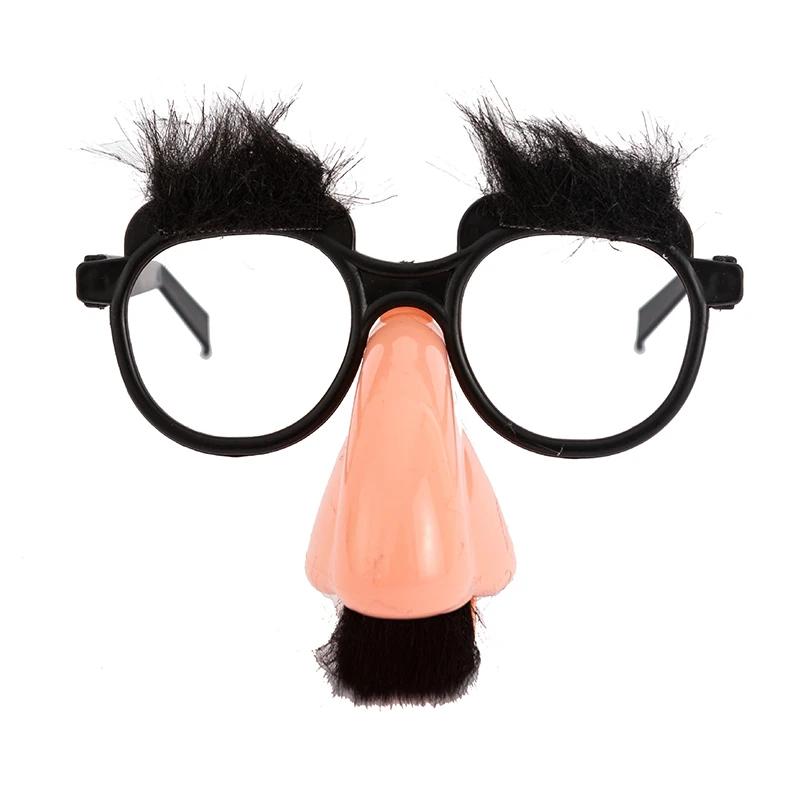 

Забавные очки для детей и взрослых, игрушечные креативные очки для носа и усов, очки с большим носом, реквизит для Хэллоуина, пара очков