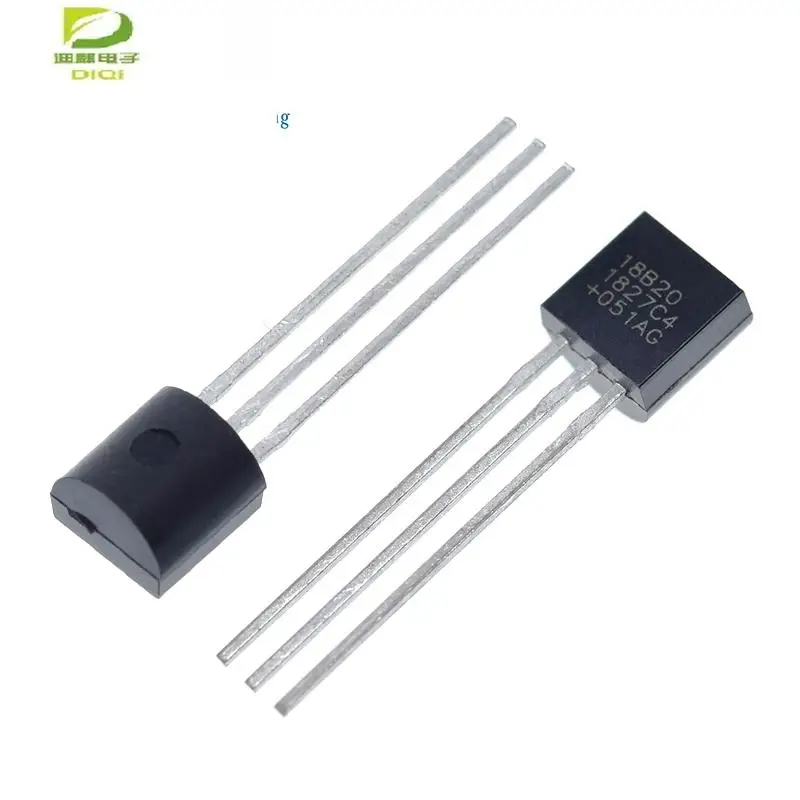 

100 шт./партия, электронные чипы DS18B20 TO-92 18B20