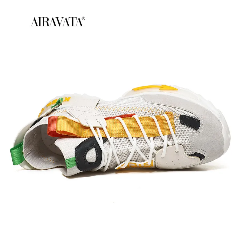 Fashion Casual  Men's Sneakers Sports Running Shoes Mesh Comfortable Breathable Tennis Shoe Lightweight