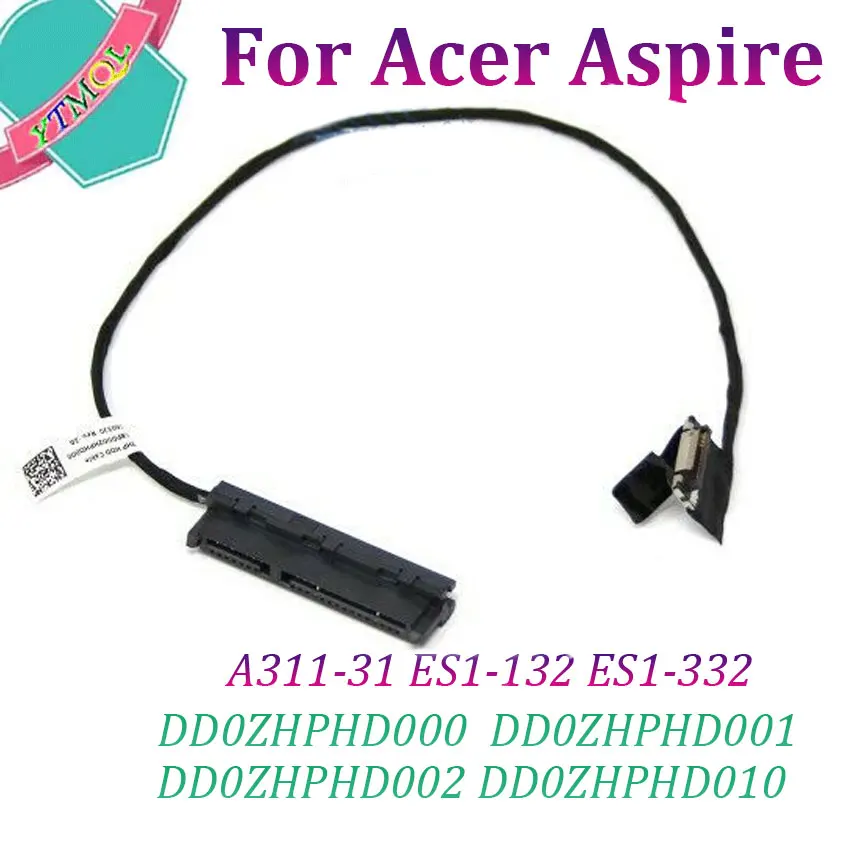 

1Pcs HDD SATA Hard Drive Connector Cable For Acer Aspire A311-31 ES1-132 ES1-332 DD0ZHPHD002 DD0ZHPHD000 DD0ZHPHD001 DD0ZHPHD010