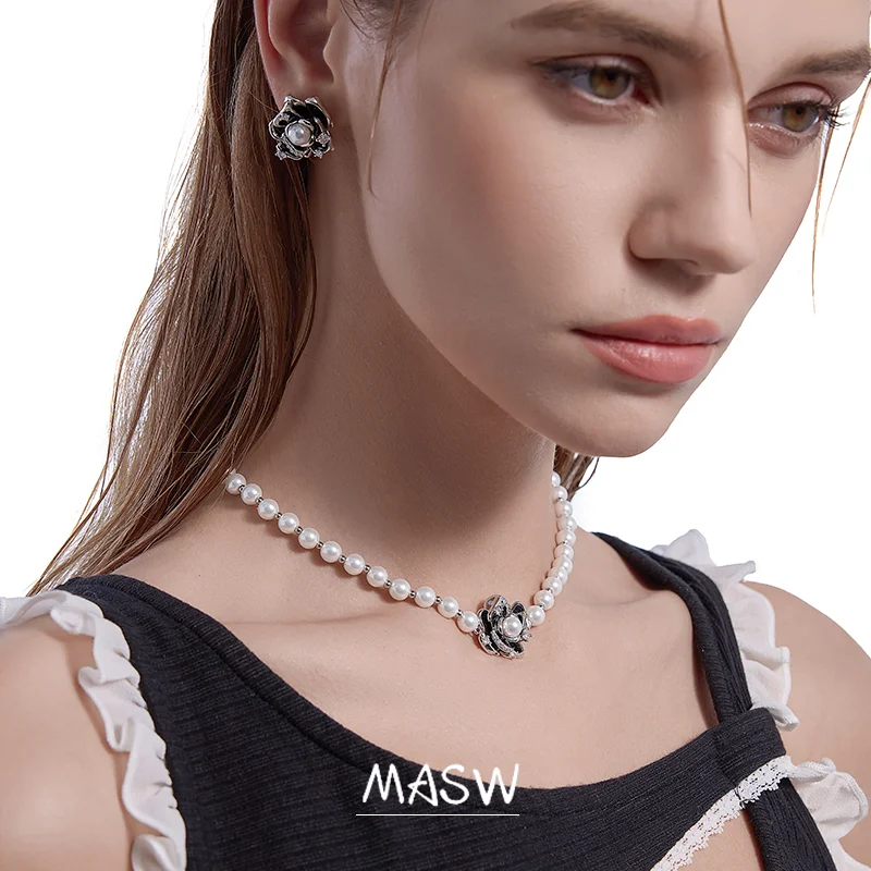 MASW оригинальный дизайн элегантные модные ювелирные изделия очаровательное