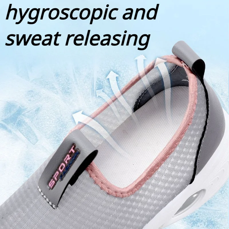 Women's shoes Ultra light Women's flat shoes White casual shoes Zapatos Mujer Breathable mesh Women's flat boots Casual shoes