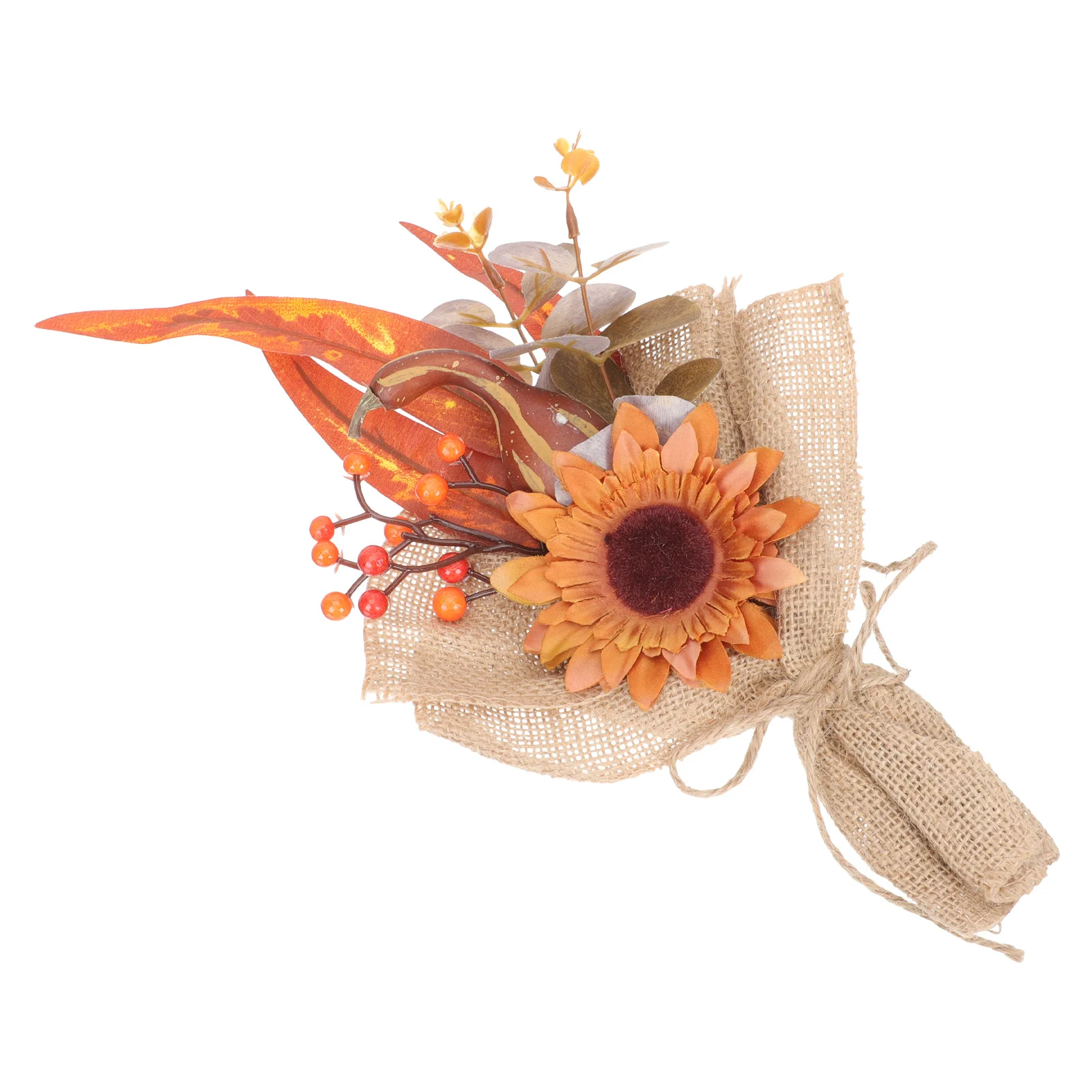 

Artificial Autumn Bouquet Simulation Autumn Bouquet Fake Bouquet Maple Leaf Bouquet for Harvest Festival