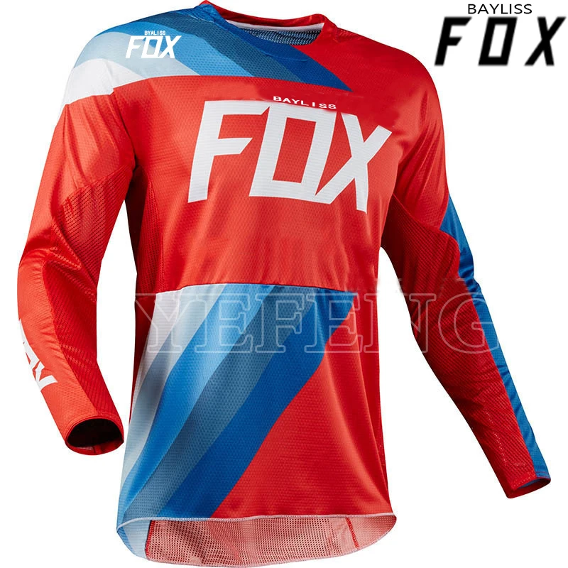 

Bayliss FOX Jersey Motorcycle Motocross 360 Draftr Bike Dirtbike Offroad Racing BMX MX DH MTB For Adult Ciclismo Hombre Shirt