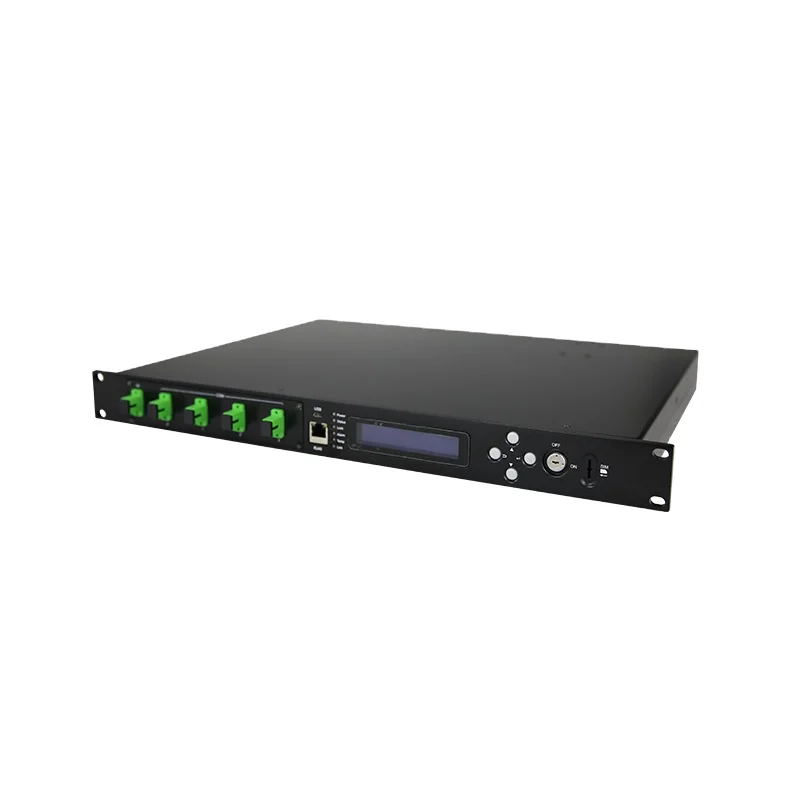 

High quality CATV GPON 1550nm EDFA 16 ports 22dBm fiber optical amplifier EDFA