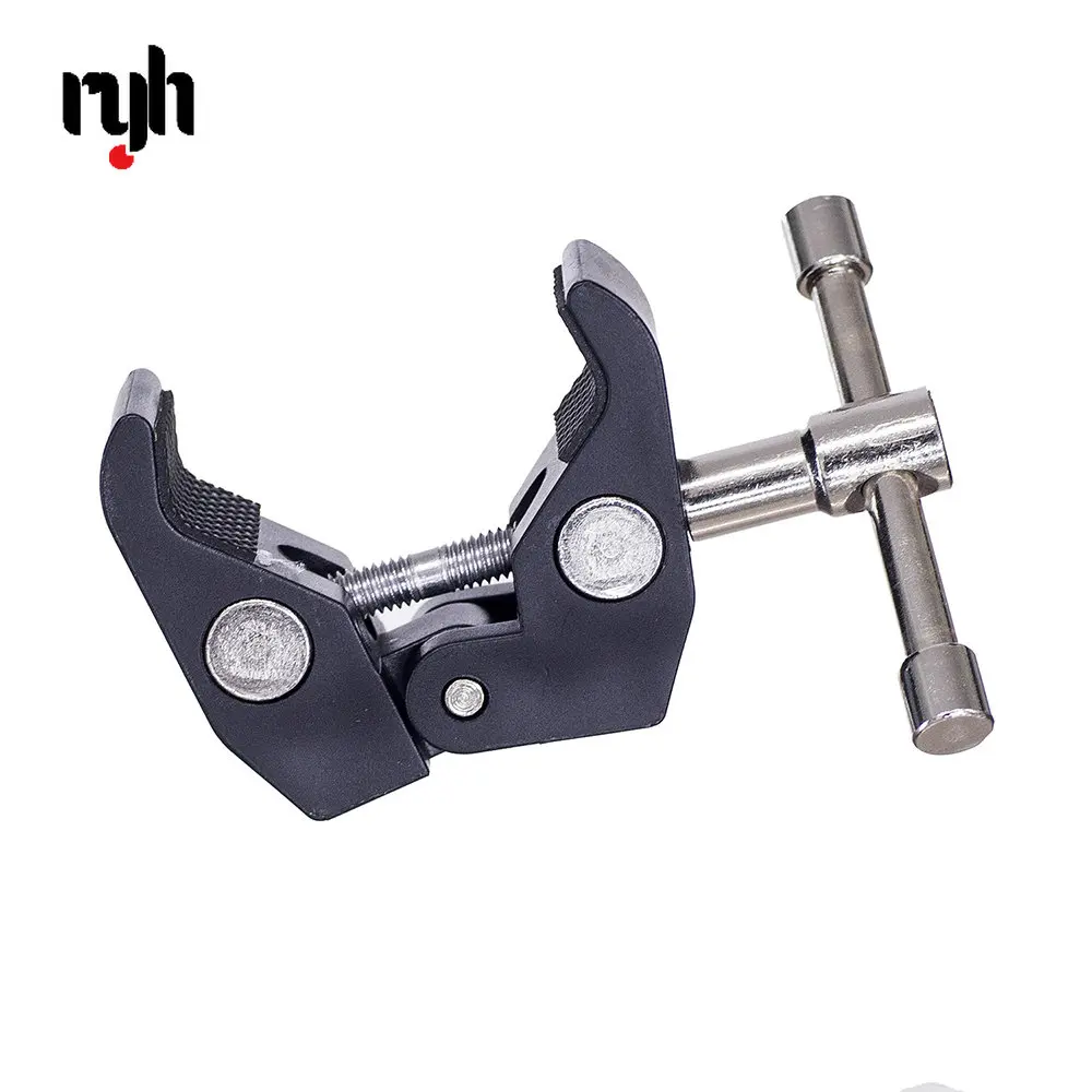 

DSLR Rig LCD Monitor Studio Light Metal Crab Pliers Clip Super Clamp for Boom Light Stand Boom Arm Camera Tripod Monopod Magic