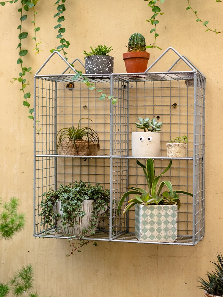 Железная напольная книжная полка для гостиной стеллаж хранения декоративная