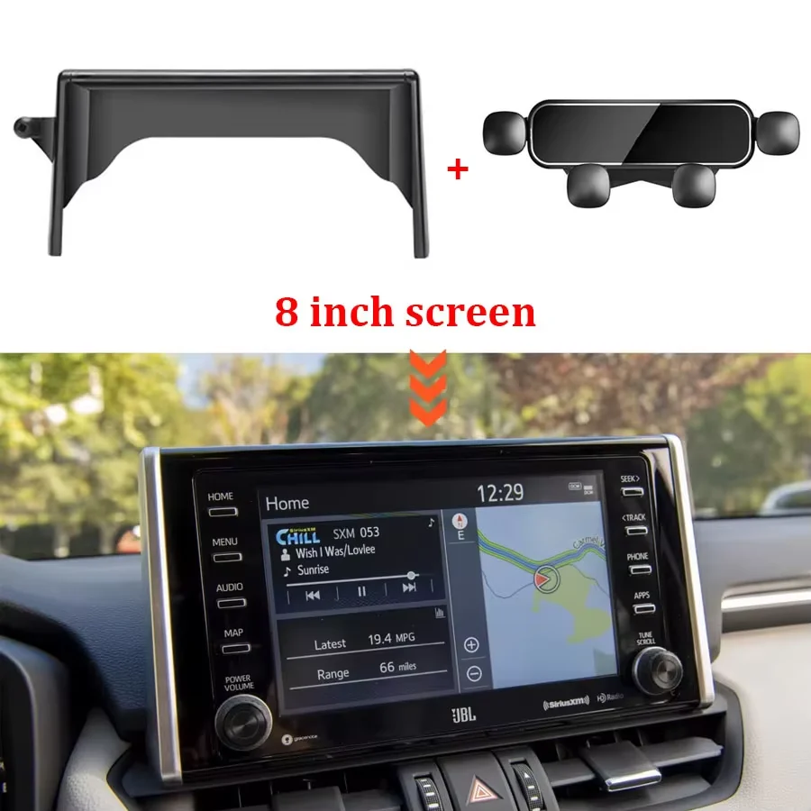 

Для Toyota RAV4 RAV 4 XA50 2021 2022-2024 Автомобильный навигационный экран, держатель для телефона, магнитная стойка для беспроводной зарядки новой энергии