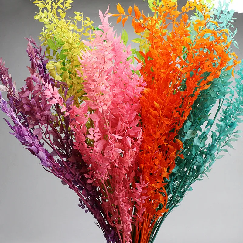 

20g/40g Rich Leaf Wedding Home Decoration Dried Flowers Yes Lily Party Wedding Party Rattan Artificial Flowers Dried Flower