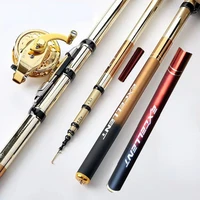 2022high carbon material ultra light and ultra hard fishing rod multi place available telescopic rod can be adjusted in 3 sizes