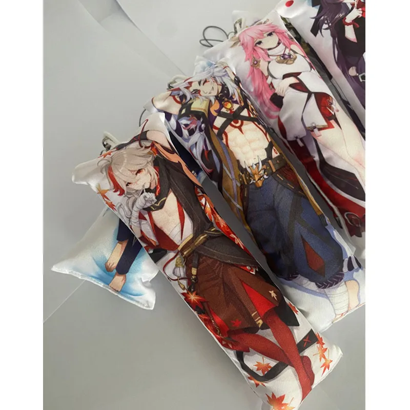 Брелок Genshin Impact Gorou Dakimakura для косплея мини-украшение двусторонние подвески