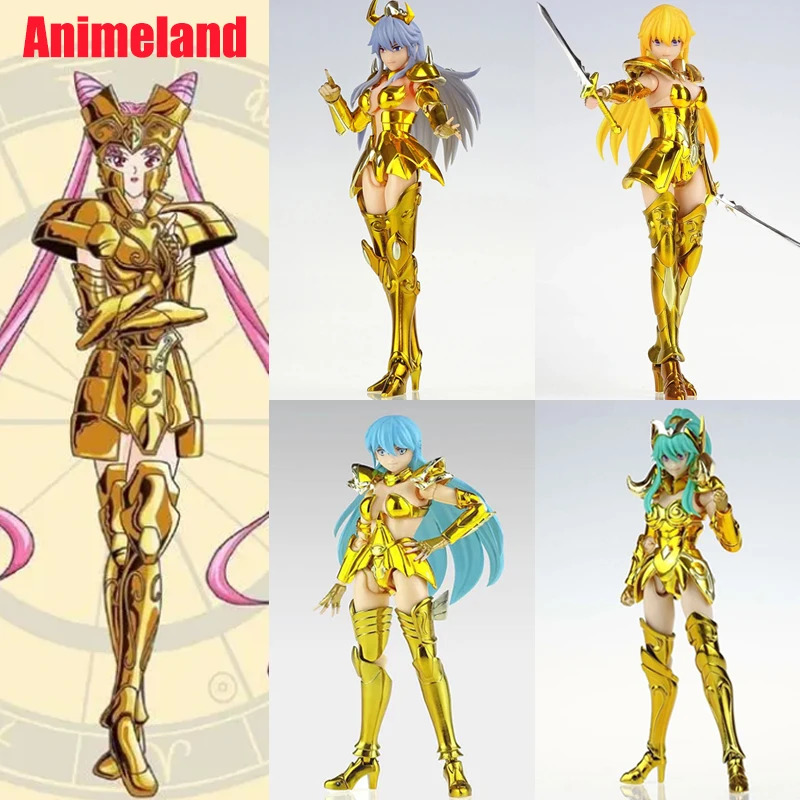 GT Saint Seiya Myth Cloth EX Gemini Paradox Virgo Verna Scorpio Geraldine Pisces Venus Aries Dolores Holy Contract Action Figure