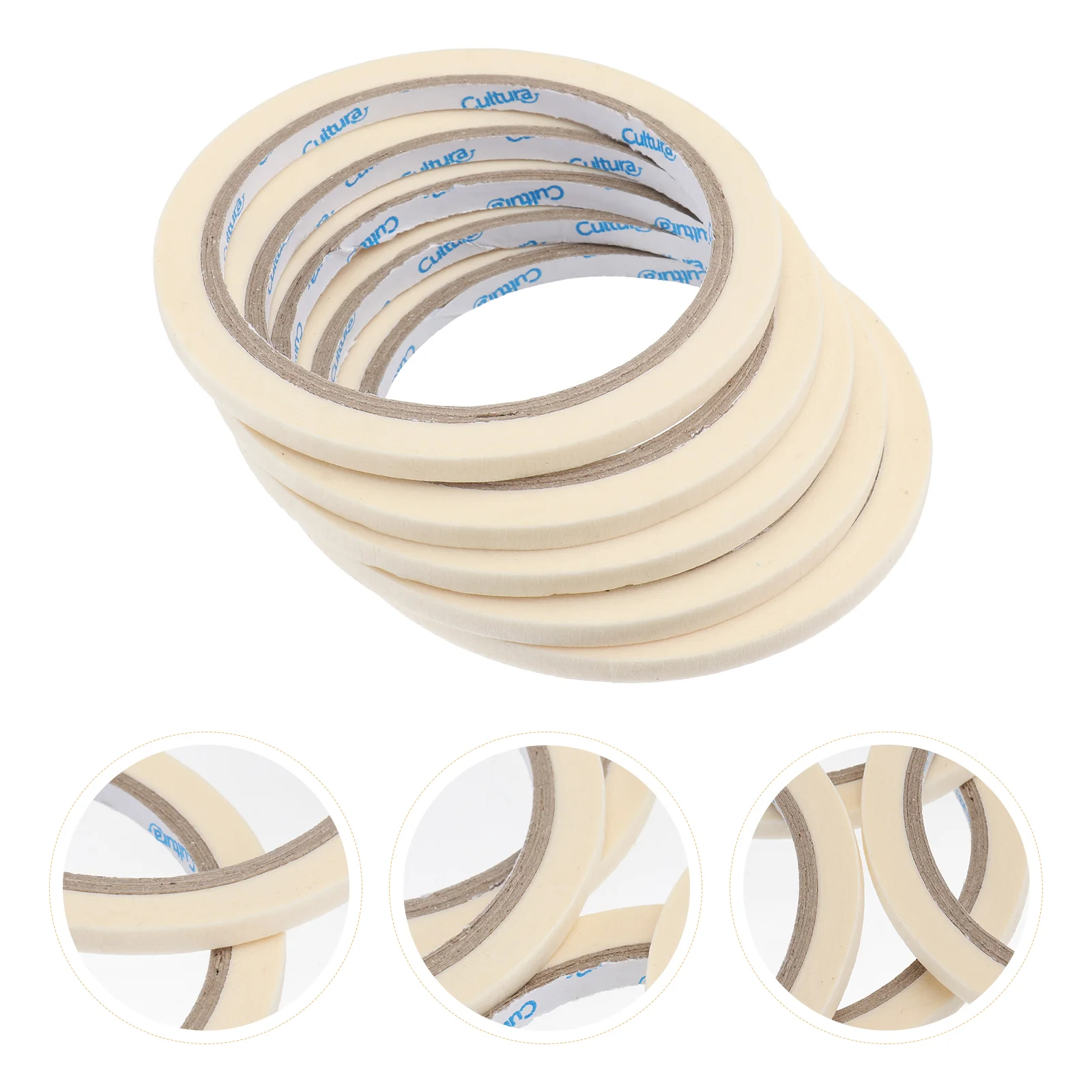 

5 Pcs Decorative Duct Tape Nail Tape Roll DIY Nail Tip Tape Pattern Nail Line Tape Nail Tips Tape Nail Tape Nail Tape Roll
