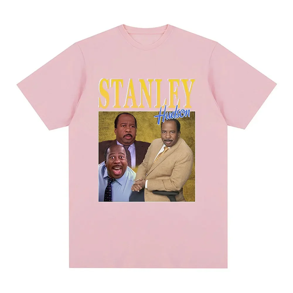 Футболка мужская хлопковая оверсайз Повседневная рубашка с принтом Стэнли