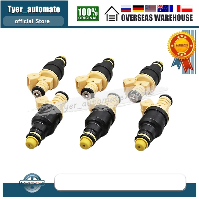 0280150972 6Pcs Fuel Injectors For MAZDA B400 FORD AEROSTAR EXPLORER RANGER |