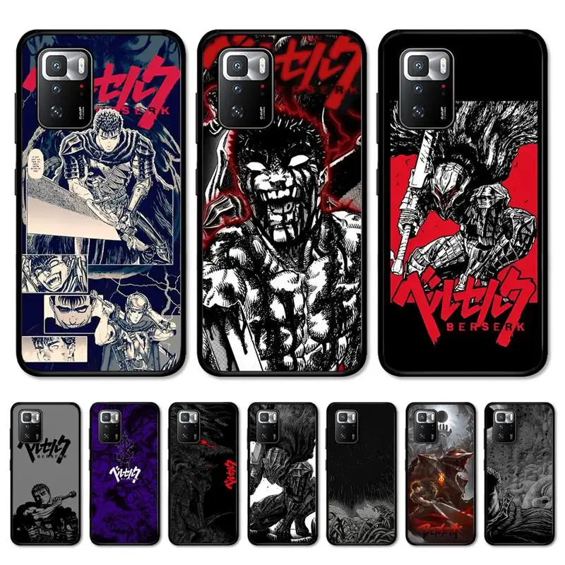 

Berserk Guts Anime Phone Case for Redmi Note 8 7 9 4 6 pro max T X 5A 3 10 lite pro