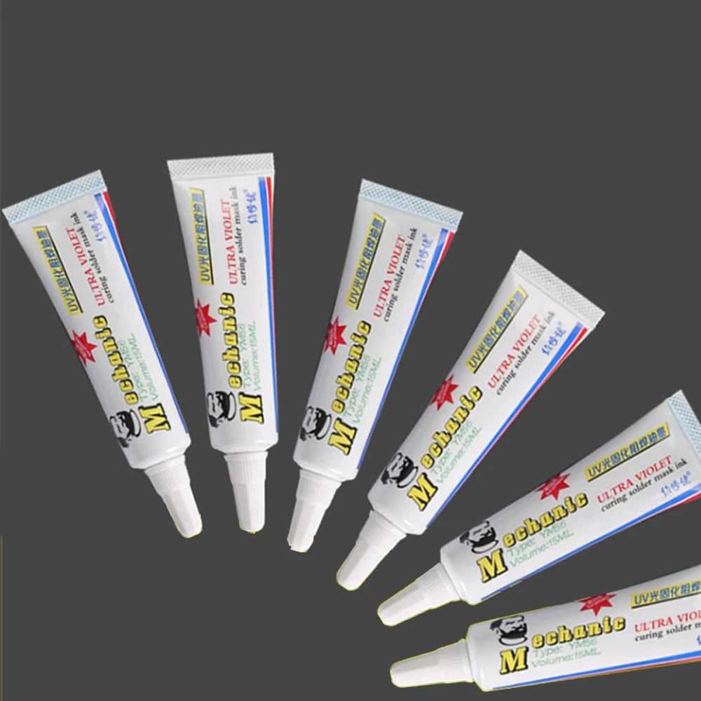 

Маска для пайки MECHANIC YM56, 15 мл, красная, для ремонта BGA PCB