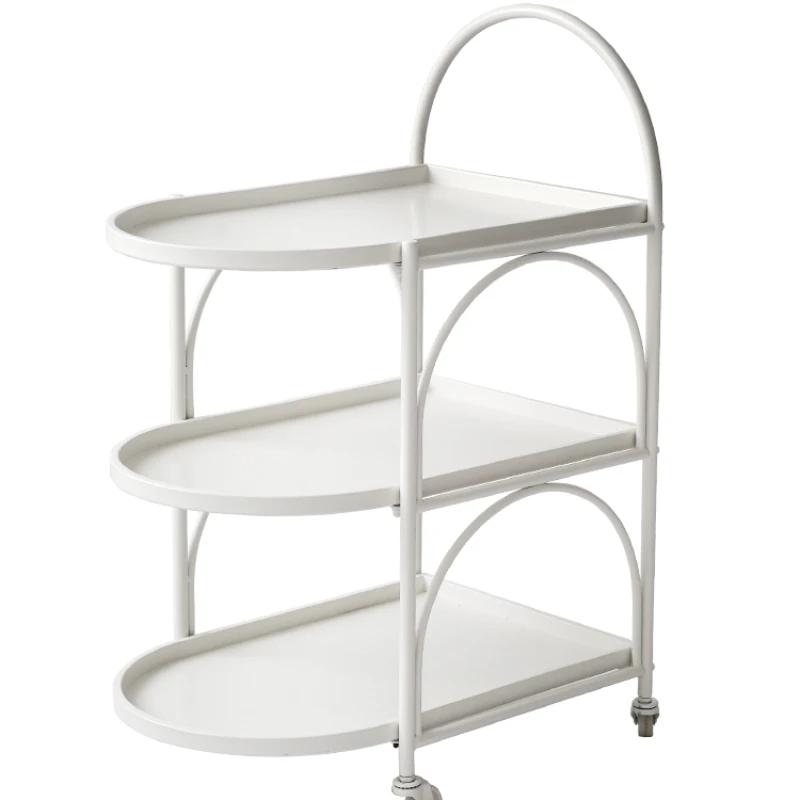 

XK Trolley Floor Multi-Layer Storage Rack Living Room Bedroom Storage Rack Finishing Snacks