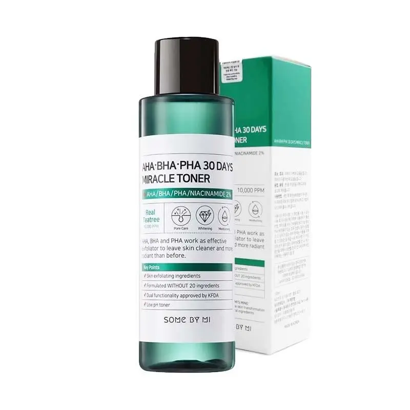 Тонер с aha/bha/pha кислотами для проблемной кожи Some By Mi Aha-Bha-Pha 30 Days Miracle Toner. Корейская
