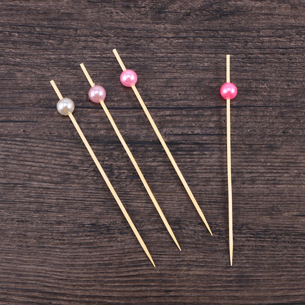 

100pcs Picks Appetizer Picks Cocktail Sticks Party Supplies Martini Picks Wedding Party Supplies