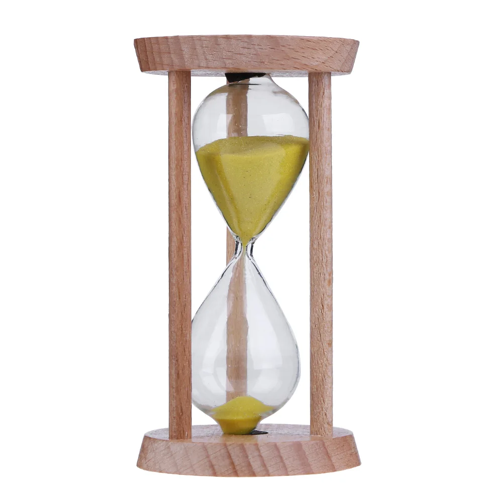 

Beech Wooden Sand Clock 3 Minutes Hourglass Sandglass Kids Children Gift Home Suppliers Interior Accessories