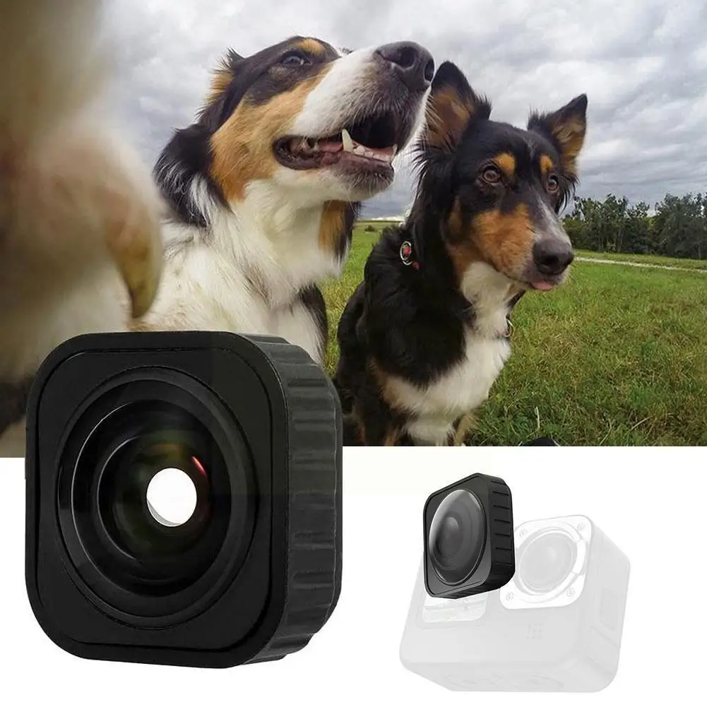 

1PCS Suitable for gopro10/9 Max lens optional component wide-angle lens waterproof Hot B9T7