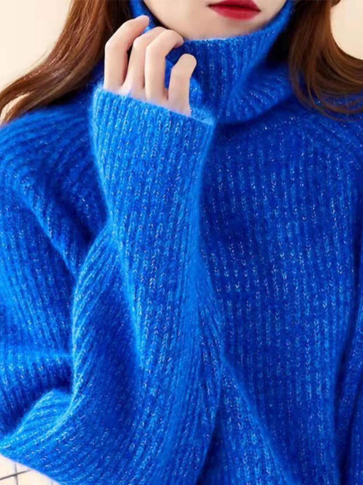 Свитер женский новинка 2024 осенне-зимняя водолазка верхняя одежда без рукавов