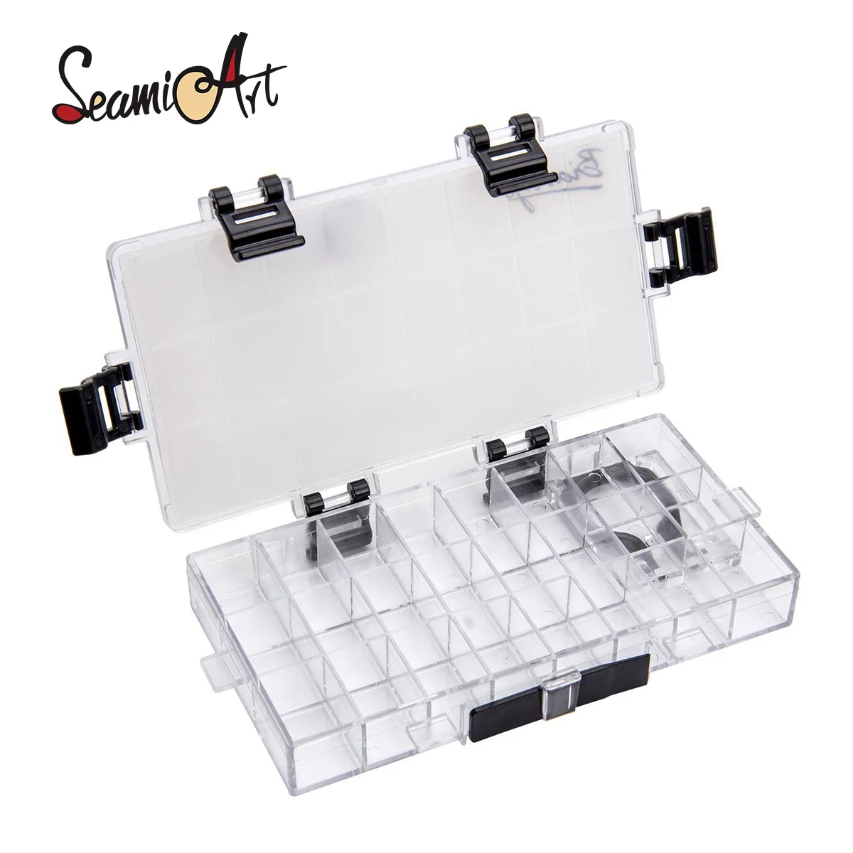 

Watercolor Moisturizing Toner Box Leakage Proof Sealing Moisturizing Sketching Pigment Box 24 36 Grid Color Matching Cross Borde