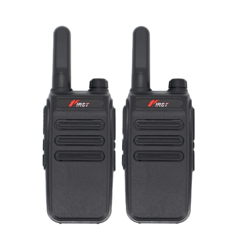 Irst 2 pcs Mini Walkie Talkie Two Way Radio ht PTT Walkie-talkies FT-1688P  Portable Radio for Hunting enlarge