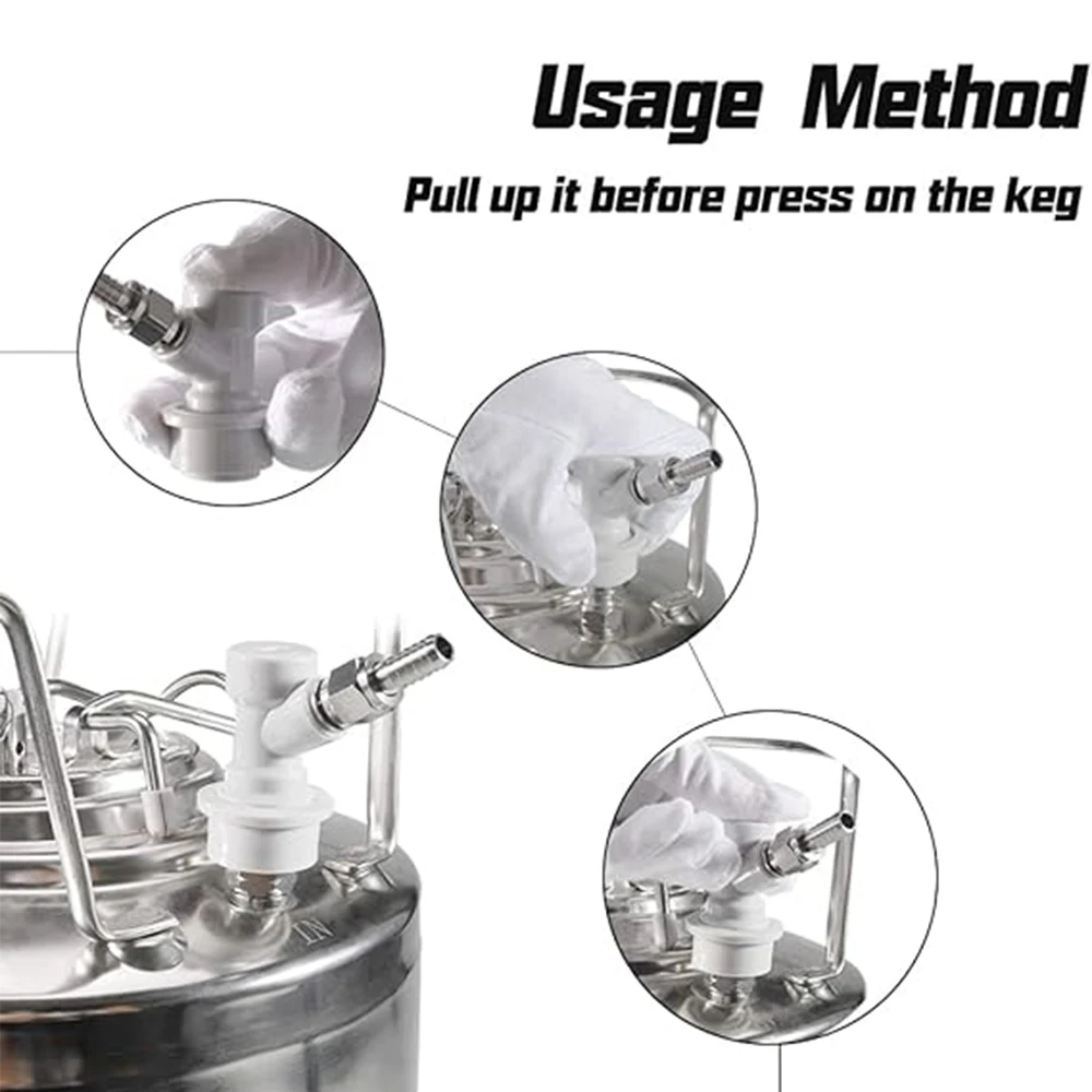 Быстроразъемный шариковый зажим для дома 1/4 МФЛ