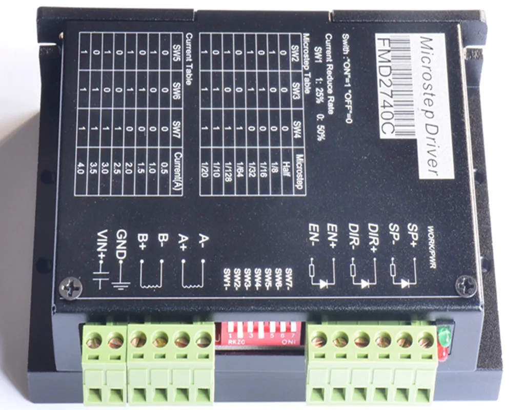 

Новый дизайн, 2 драйвера двигателя 4a128, деление Fmd2740c