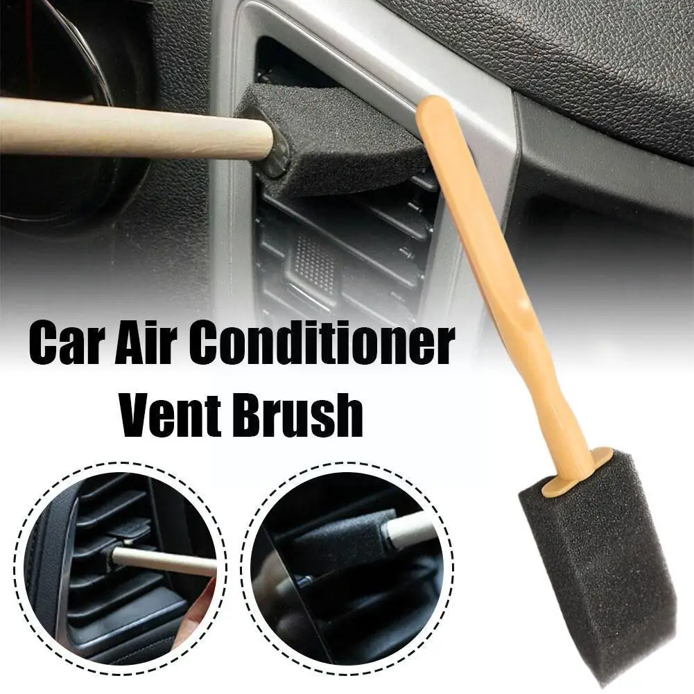 

1/2/5Pcs Car Brush Air Conditioner Vent Sponge Brush Wash Blinds Universal Tool Mini Cleaning Cleaner Auto Detailing Access R3O5