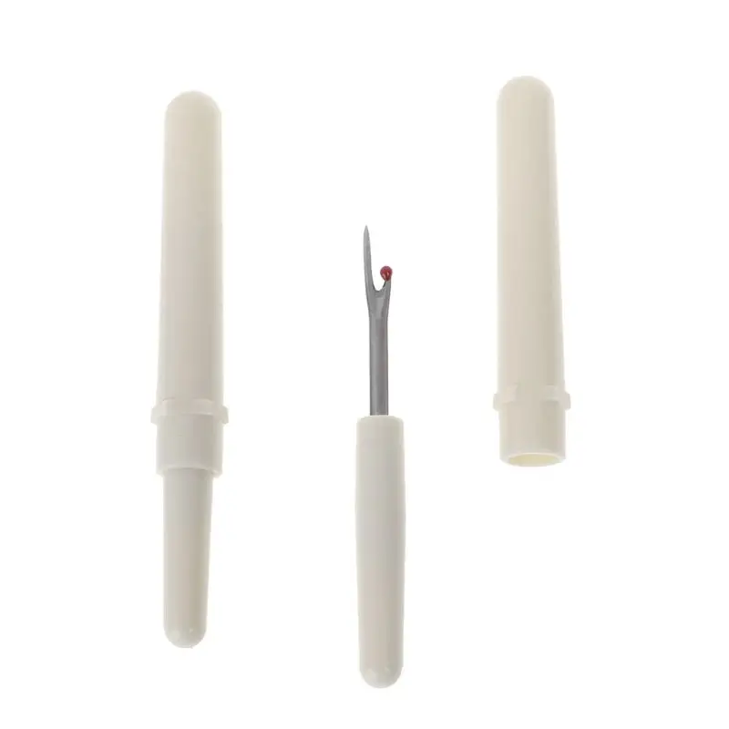 

2pcs Sharp Seam Ripper Cross Stitch Unpicker Sewing Craft Tool Plastic Handle Thread Cutter