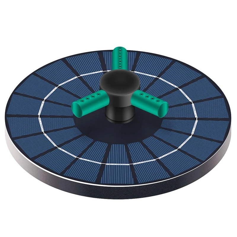 

3.5W Solar Fountain Pump with Battery 1500Mah Outdoor Solar Bird's Nest Fountain Is Suitable for a Variety of Scenes