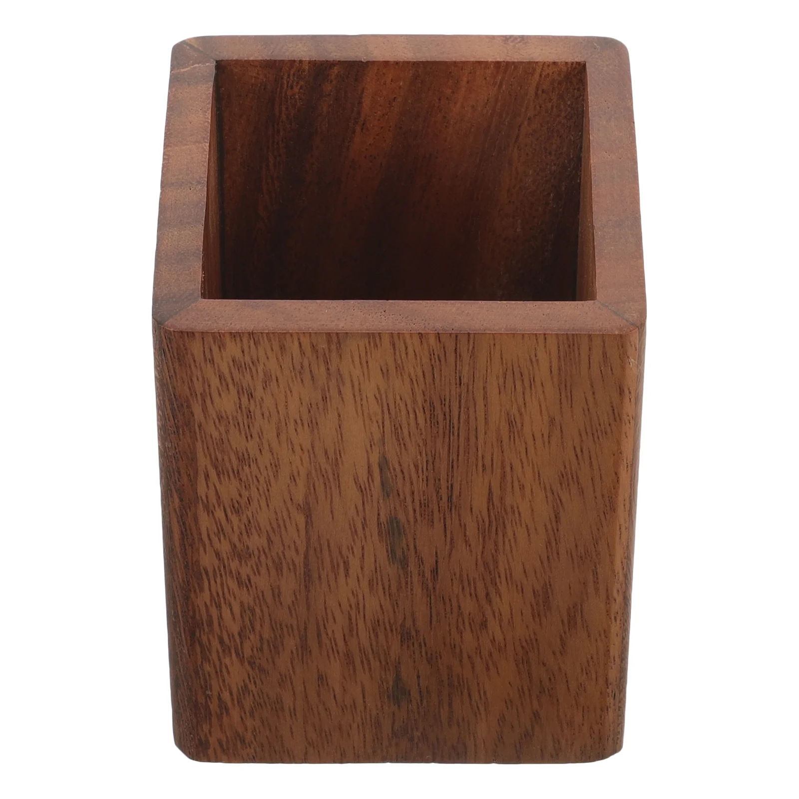 Ящик для хранения кистей макияжа деревянный держатель карандашей чашка стола