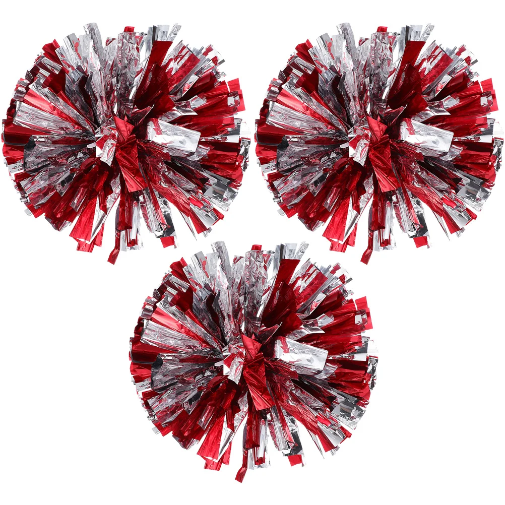 

Delicate Cheerleader Prop Reusable Pom Poms Portable Cheerleading Props Cheering Pompom Daily Sports Pompoms Gold Leaf