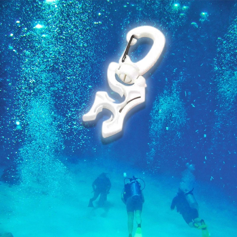 

Breathing Regulator Shackle Scuba Diving Regulator BCD Hose Holder With Fixing Clip Buckle Hook Snorkeling Tools Accessories New
