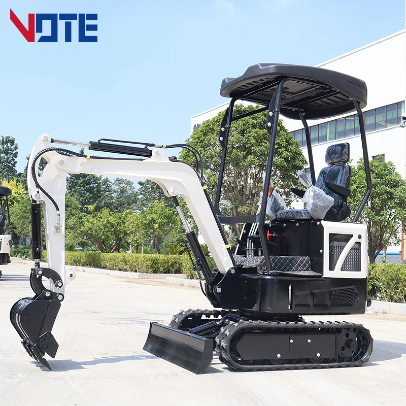 

High Efficiency Multifunctional Mini Escavator 1.7ton Chinese New Crawler Excavator Mini Bagger Portable Compact Digger For Farm