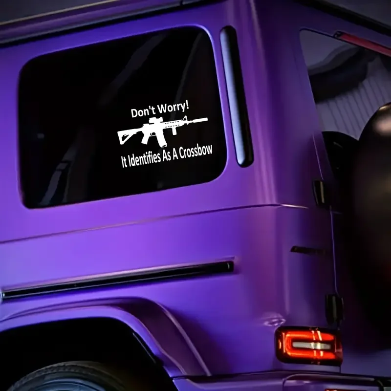 AR15 идентифицирует как Arbalet автомобильная наклейка для ноутбука бутылки с водой