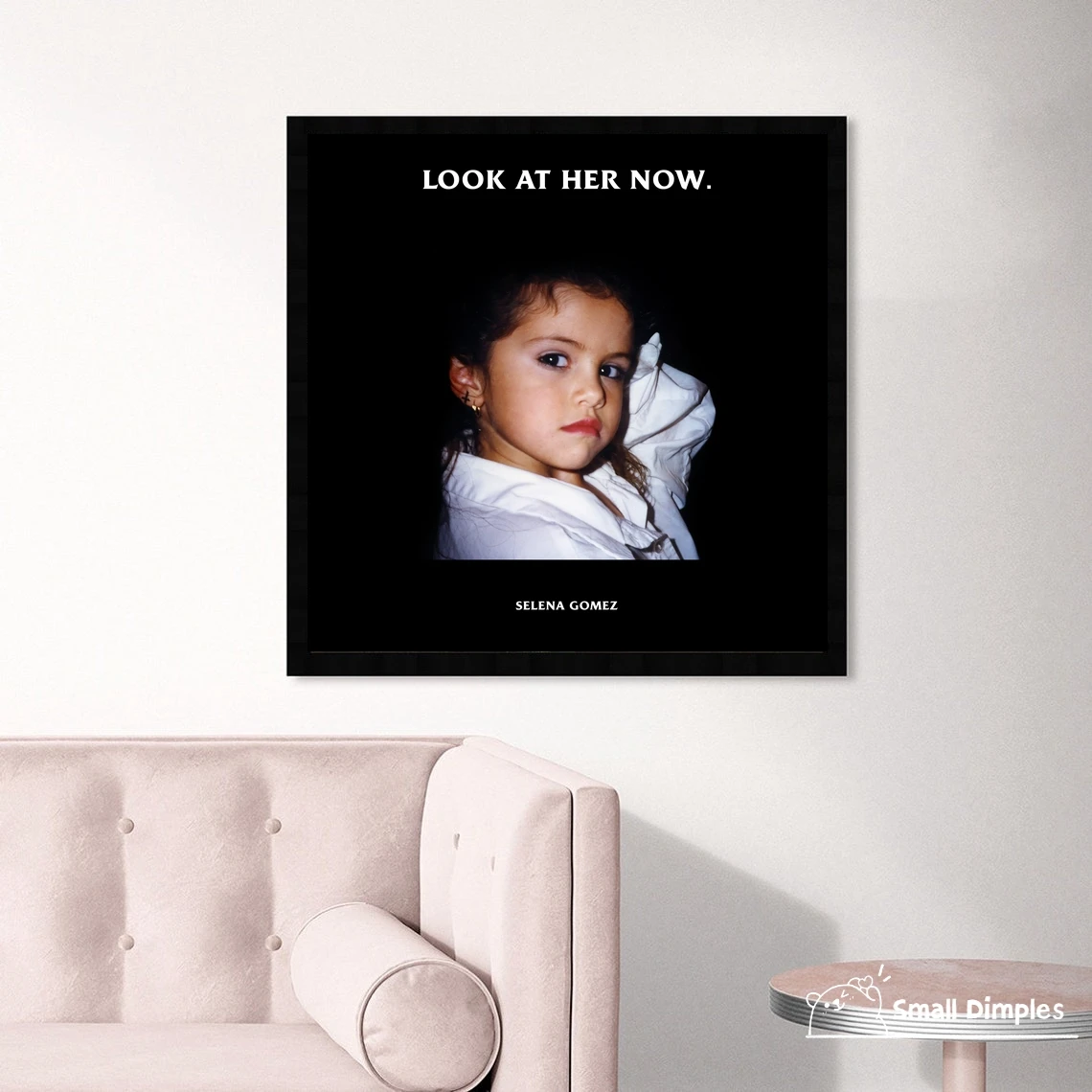 Селена Гомез посмотрите на нее сейчас музыкальный альбом Обложка плакат холст