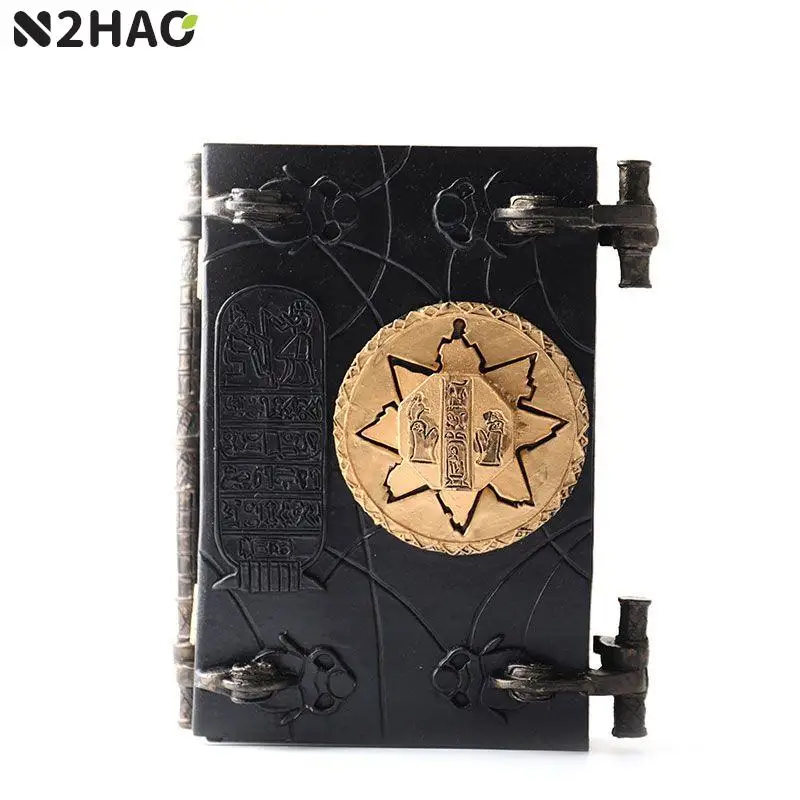 

Key of Hamunaptra The Mummy Prop Book of The Dead Book of The Living Easter Gift Easter Can Be Opened Book Box Resin Ornament