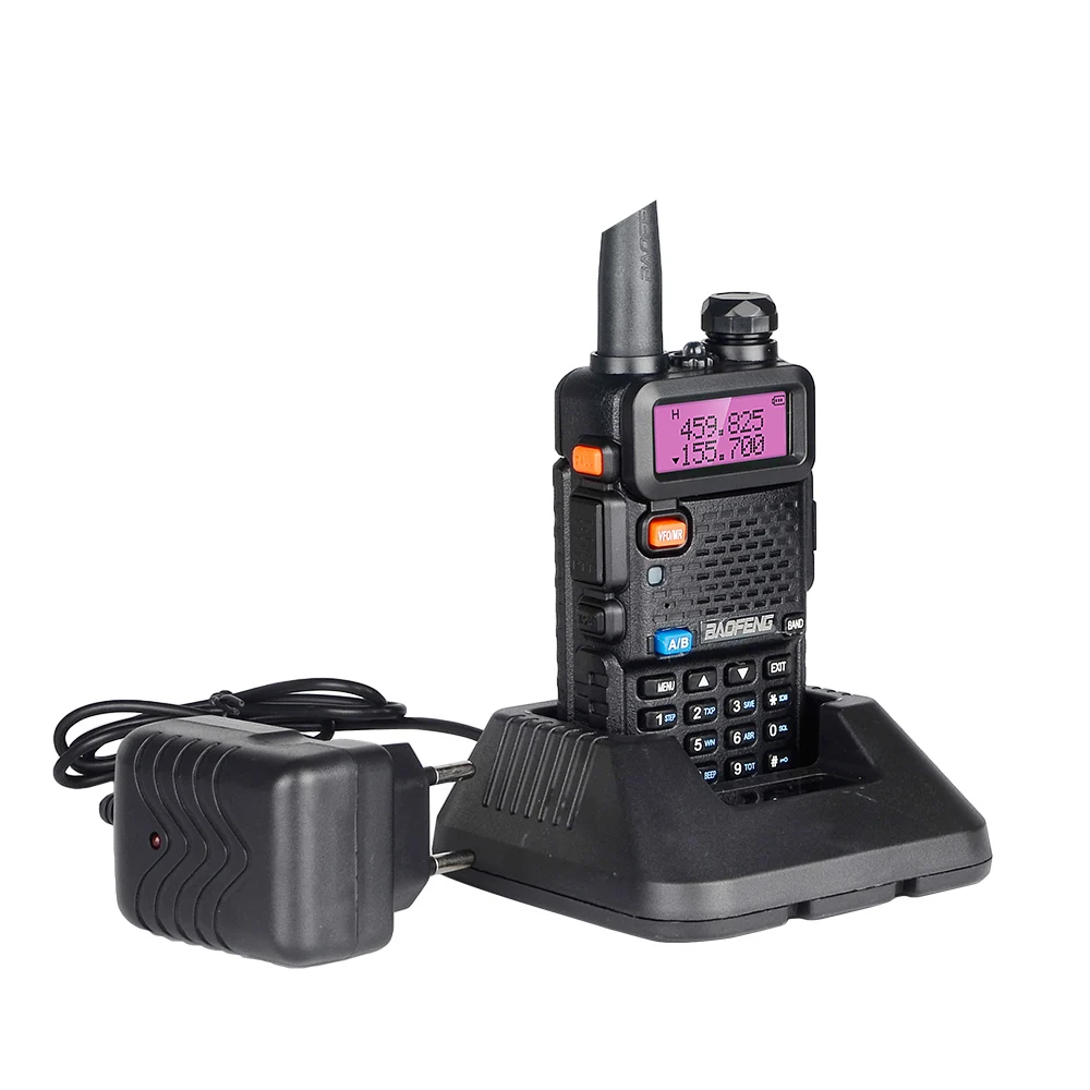 Baofeng UV 5R High Power 8W Walkie Talkie 10km Dual Band VHF/UHF Two Way Radio Portable Ham Radio Security UV-5R FM Transceiver
