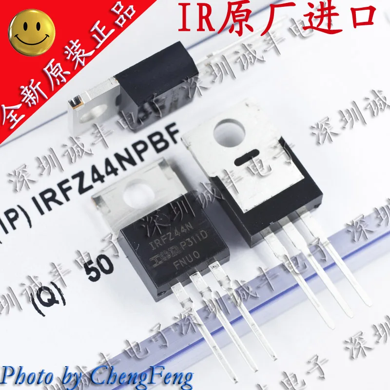 

10pieces IRFZ44NPBF IRFZ44N IRFZ44 TO-220 Original New Quick Shipping