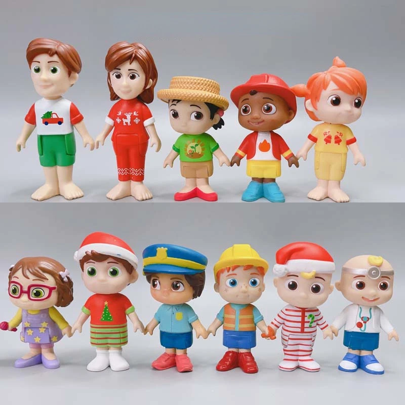 

Cartoon Super JoJo Doll JJ Sister Brother Daddy Mummy Action Figure Movable Joint Toys Cute Baby Doll Children Birthday Gifts