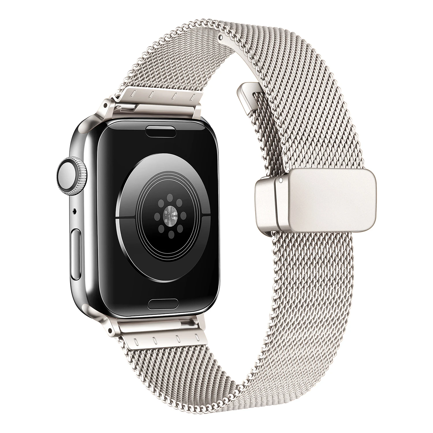 Magnetic Band for Apple Watch Ultra 49mm 45mm 41mm 44mm 40mm Stainless Steel Mesh Strap Bracelet for iWatch Series 8 7 SE 6 5 4