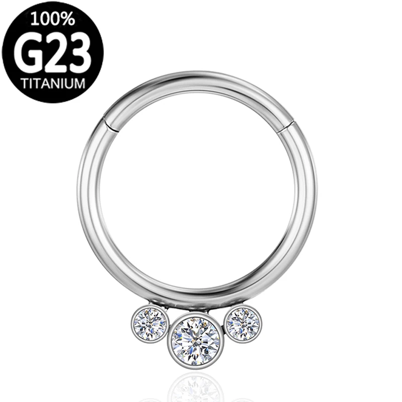 

Nose Ring Piercing Tragus G23 Titanium Clicker Sexy Cartilage Nasal Septum Cartilage Ear Clips Tragus Body Jewelry Horseshoe