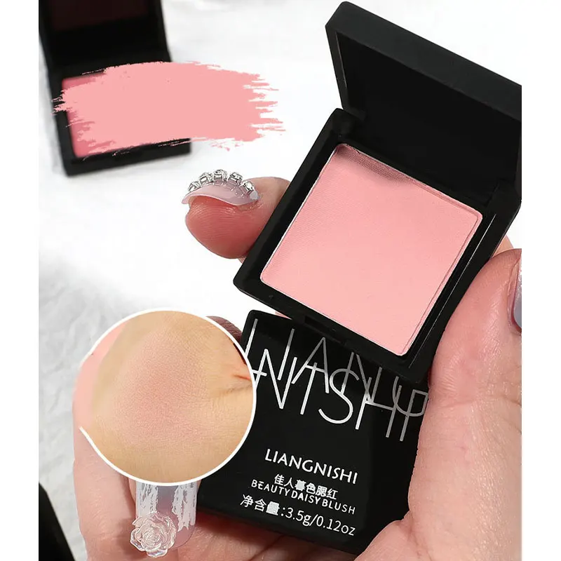 

Monochrome Blush Rouge Brightening Matte Nude Makeup Natural Highlighting Three-Dimensional Eye Shadow Makeup Blushes Comestics