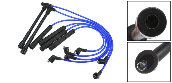 

UXCELL 6шт. Провод свечи зажигания Кабель катушки зажигания No. 224500 W025 для Nissan Frontier 3.3L