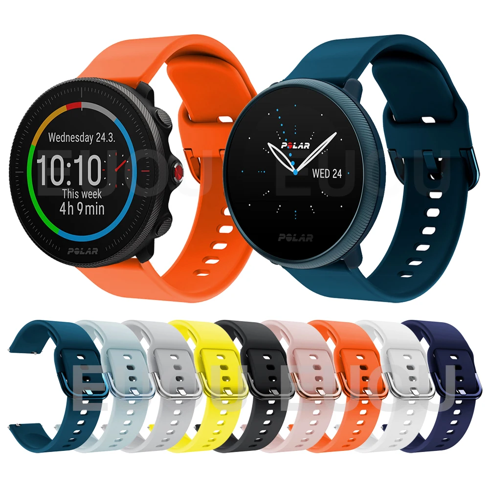 

Soft Silicone Strap For POLAR IGNITE 2 / VANTAGE M2 M/UNITE/GRIT X Watch Band Wristband Bracelet Watchband Replace Accessories